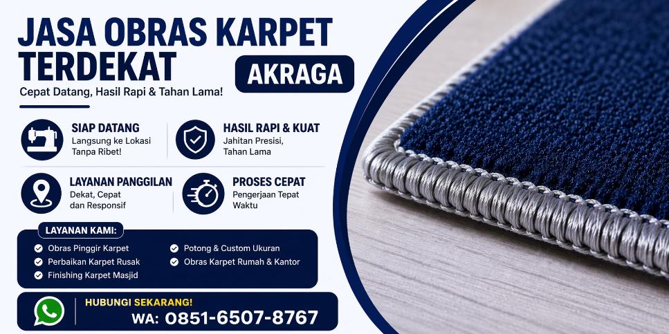 jasa obras karpet terdekat