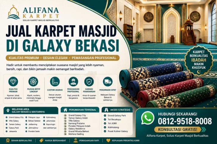 Jual Karpet Masjid Galaxy kmy